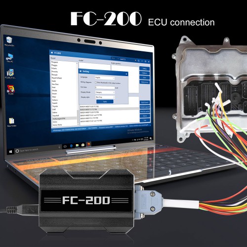 CGDI FC200 ECU Programmer ISN OBD Reader Update Version of AT-200 Supports Calculating Checksum