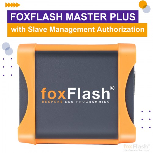 [MASTER PLUS Version] 2023 FoxFlash Super Strong ECU TCU Clone and Chip Tuning tool with Authorization to Open Slave Management Function