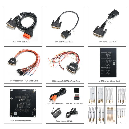 2024 Xhorse MULTI-PROG Pro-level Programmer Read, Write, Clone ECU TCU Support Factory Usage Mode for Batch Programming of Chips